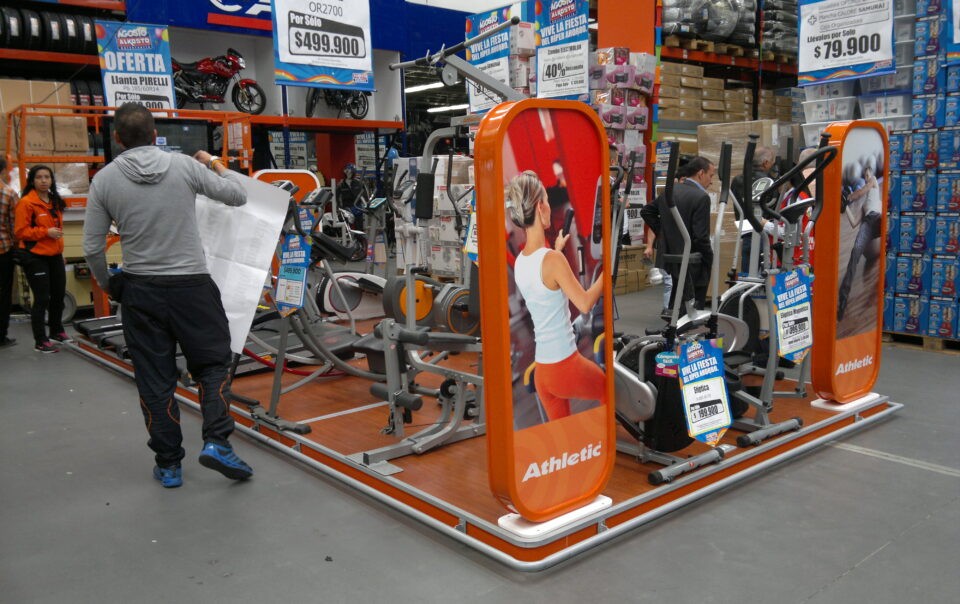 Fitness Product Sales Point